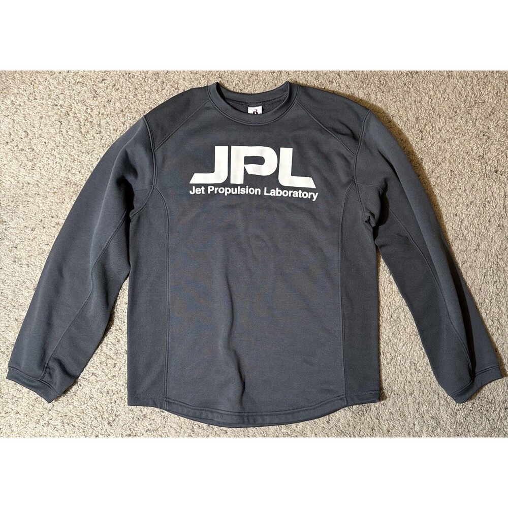 Jet Propulsion Laboratory JPL CA Institute Of Tech Sweater Sweatshirt Gray Sz S